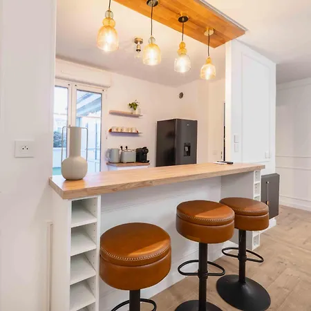 Serenity - 3 Mins From Disney, Free Parking, Self-checking With Fully Equiped Gym Apartment Chessy (Seine-et-Marne)